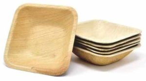 3.5 Inch Square Areca Leaf Plate