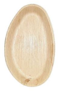 4x6 Inch Egg Shape Areca Leaf Bowl