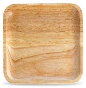 6x6 Inch Square Areca Leaf Plate