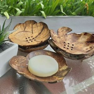 Coconut Shell Soap Holder