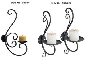 Iron Wall Hanging Candle Holder