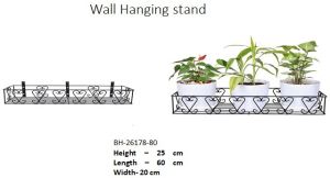 Metal Wall Hanging Planter Tray