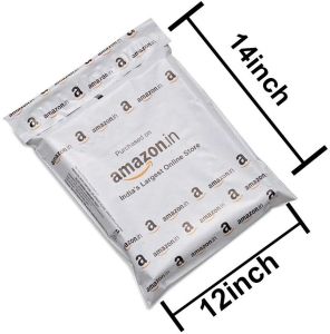 12x14 Inch Amazon Printed Courier Bag