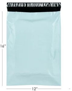 12X16 Inch Plain Tamper Proof Courier Bags