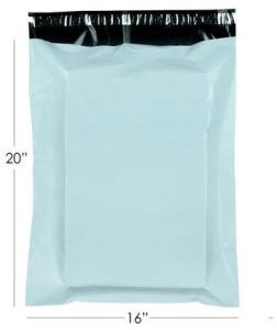 16X20  Plain Tamper Proof Courier Bags