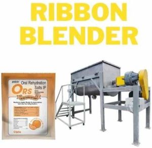 Commercial Ribbon Blender Machine