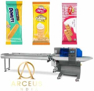Cream Roll Pouch Packing Machine