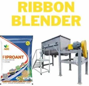 Mild Steel Ribbon Blender