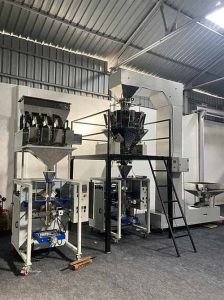 Single Head Weigher Pouch Packaging Machine