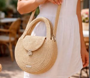Handmade Bohemian Jute Crossbody Bag
