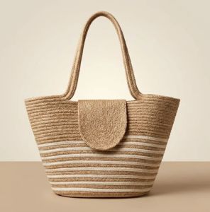 Handwoven Jute Tote Bag