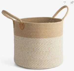 Jute Large Woven Storage Basket