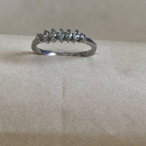 Crystal Meadow 925 Italian Sterling Silver Zirconia Diamond Ring