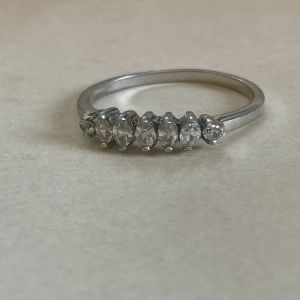 Crystal Meadow 925 Italian Sterling Silver Zirconia Diamond Ring
