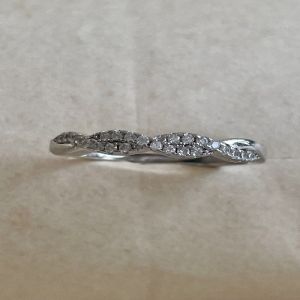 The Riviera 925 Italian Sterling Silver White Cubic Zirconia Diamond Ring