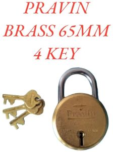 65MM Brass Round Heavy Duty Padlock