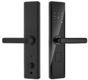 Black Fingerprint RFID Password Smart Digital Door Lock