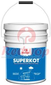 Superkot Heavy Duty Reinforced Acrylic Water Proof Coating for Terrace