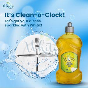 1Ltr Whitix Dishwash Liquid