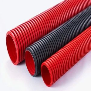 63mm HDPE Double Wall Corrugated Pipe