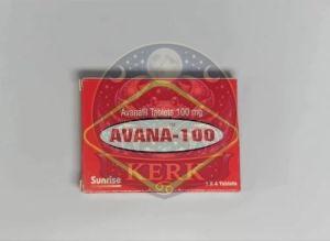 Avana 100mg Avanafil Tablets