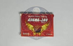 Avana 200mg Avanafil Tablets