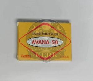 Avana 50mg Avanafil Tablets
