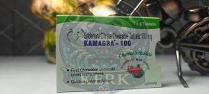 Kamagra 100mg Sildenafil Citrate Chewable Tablets