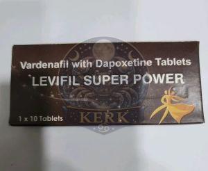 Levifil Super Power Vardenafil and Dapoxetine Tablets