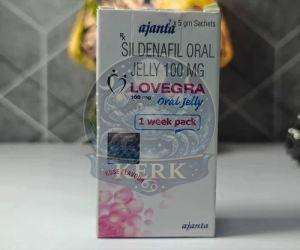 Lovegra 100mg Sildenafil Oral Jelly