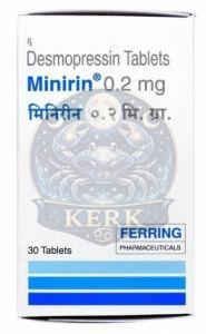 Minirin 0.2mg Desmopressin Tablets