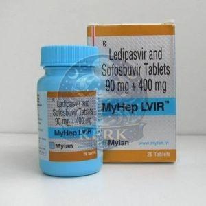 Myhep Lvir Ledipasvir Sofosbuvir Tablets