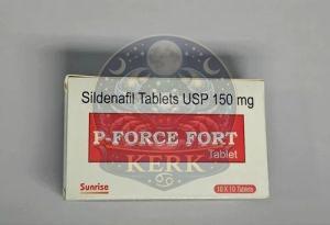 P-Force Fort Sildenafil 150mg Tablets