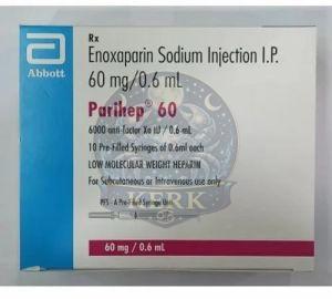Parihep 60mg Enoxaparin Sodium Injection