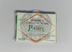 Super P Force Sildenafil and Dapoxetine Tablets