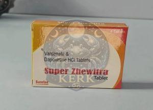 Super Zhewitra Vardenafil and Dapoxetine Tablets