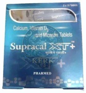 Supracal XT Calcium Vitamin D3 and Minerals Tablets