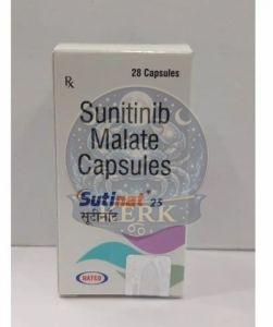 Sutinat 25mg Sunitinib Malate Capsules