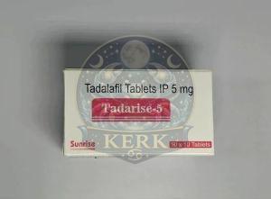 Tadarise Tadalafil 5mg Tablets