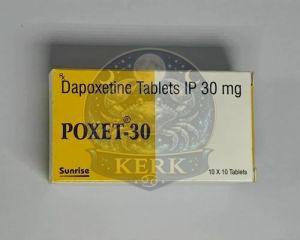 Poxet 30mg Dapoxetine Tablets