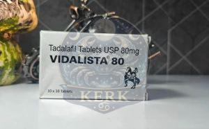 Vidalista 80mg Tadalafil Tablets