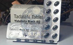 Vidalista Black 80mg Tadalafil Tablets