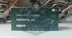 Vidofil 20mg Vardenafil Tablets