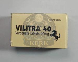 Vilitra 40mg Vardenafil Tablets
