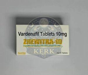 Zhewitra 10mg Vardenafil Tablets