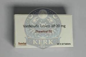 Zhewitra 20mg Vardenafil Tablets