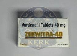 Zhewitra 40mg Vardenafil Tablets