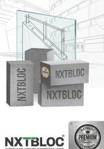 Nxtbloc Lightweight Construction Sand Base AAC Block 600x200x200