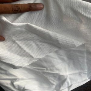 220 GSM White Loop Knit Cotton Fabric
