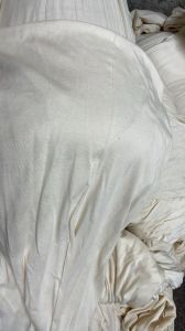 Grey Needle Drop Single Jersey Knitted Fabric